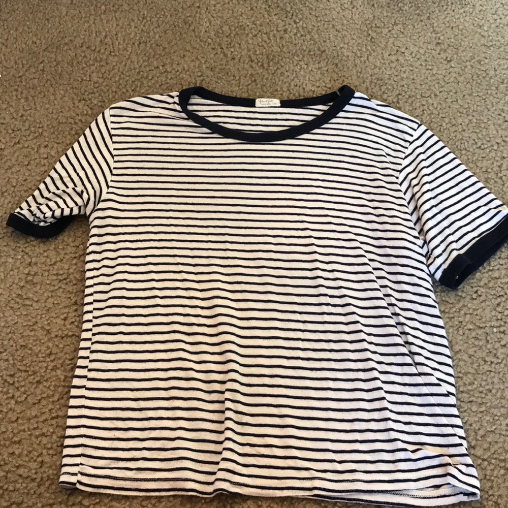 Blue and white stripe